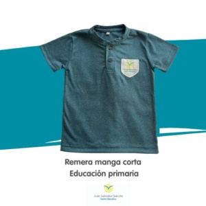 Remera manga corta Educación primaria