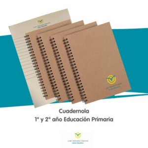 Cuaderno para el área de Lengua 1er año Educación Primaria.