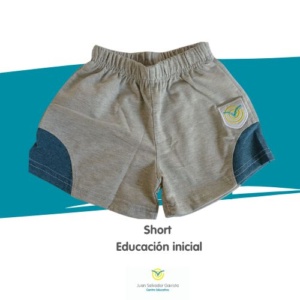 Pantalón corto educación inicial